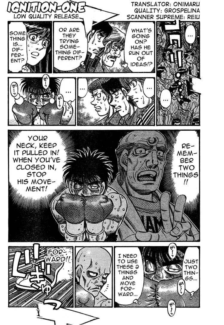 Hajime no Ippo: Fighting Spirit, Chapter 781 image 02